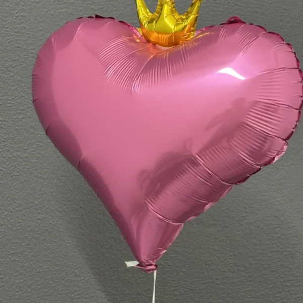 balão com coroa